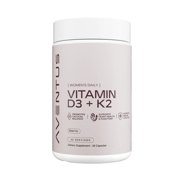 Aventus - Vitamin D3 + K2 - 30 Caps