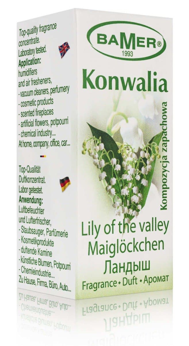 BAMER kompozycja zapachowa konwalia 7 ml – BAMER förpackning