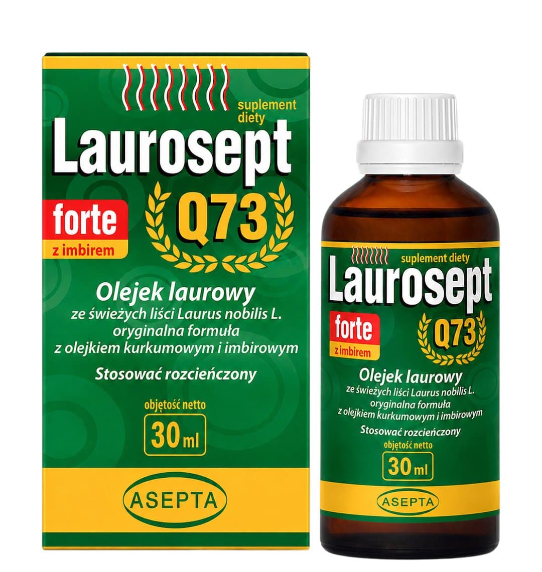 Asepta - Laurel Oil + Turmeric & Ginger Oil 30ml