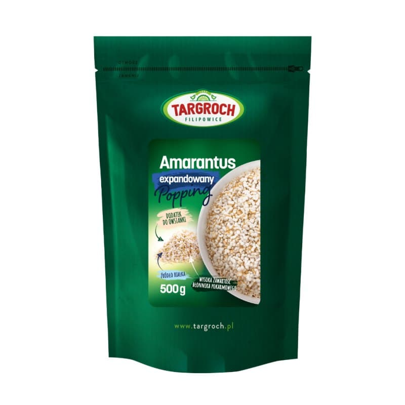 Targroch Amarantus ekspandowany popping 500g – Targroch förpackning