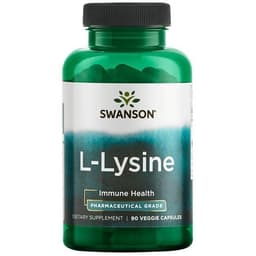Swanson - L-Lysine - 90 Vcaps