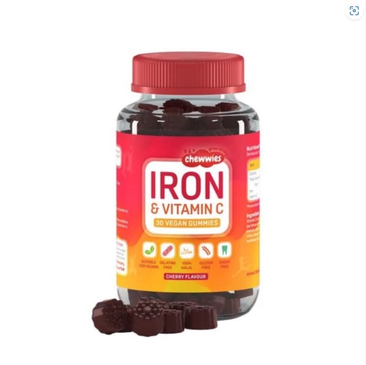 Chewwies - Iron & Vitamin C - 30 Gummies