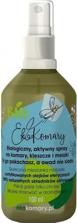 EkoKomary - Eco Hyttysenestoaineaktiivinen Suihke - 100 ml
