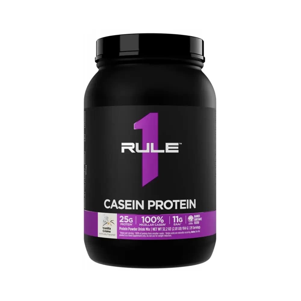 Regel Én - R1 Kaseinprotein – Rule One emballage