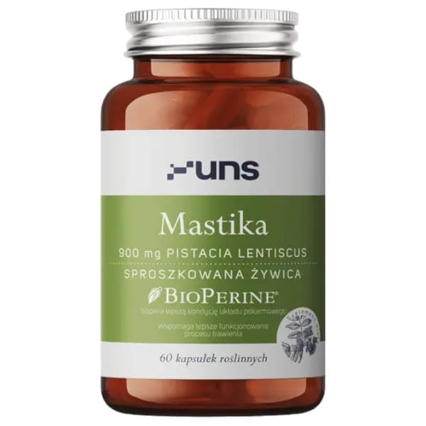 UNS - Mastika - 60 Caps – UNS förpackning