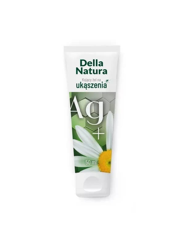 Della Natura - Bite Relief Gel With Silver - 50ml – Della Natura förpackning