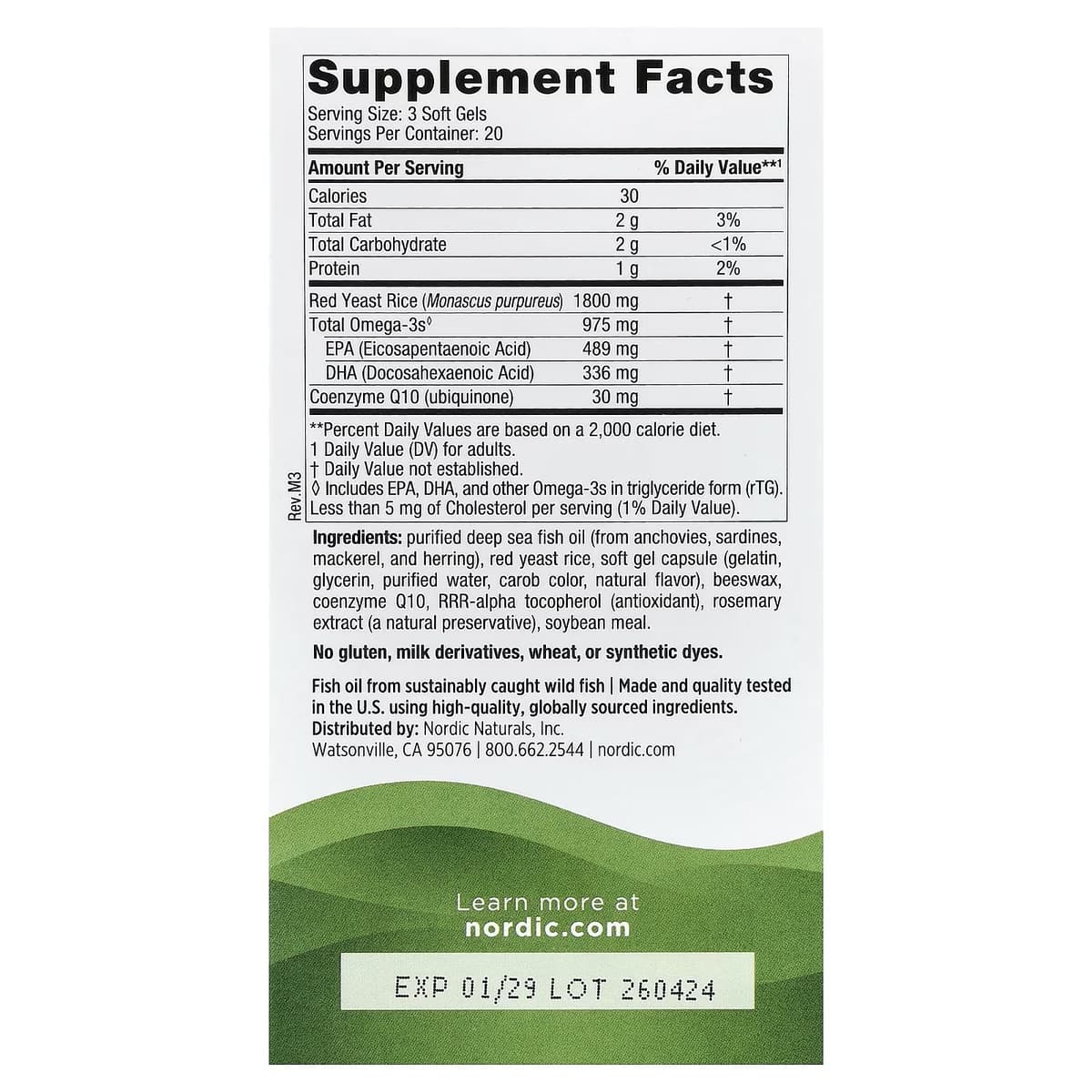 Nordic Naturals - Cholesterol Support - 60 Softgels