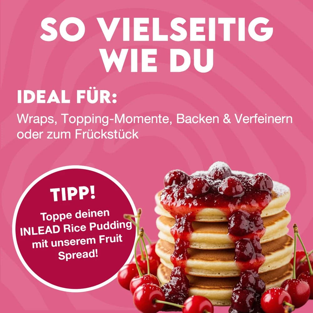 INLEAD Nutrition - Frugtpålæg - Skovbær, 400 g