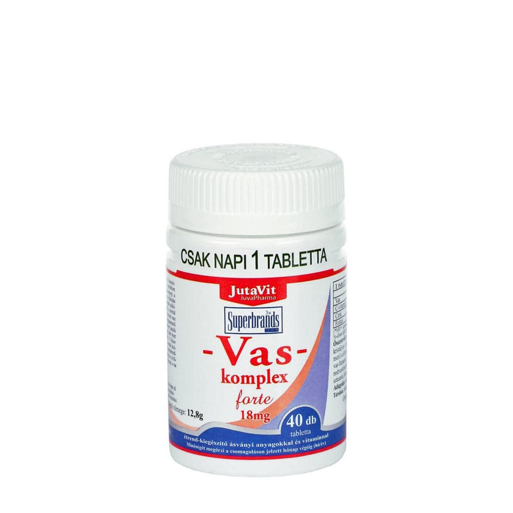 Jutavit - Iron Complex Forte - 40 Tabs