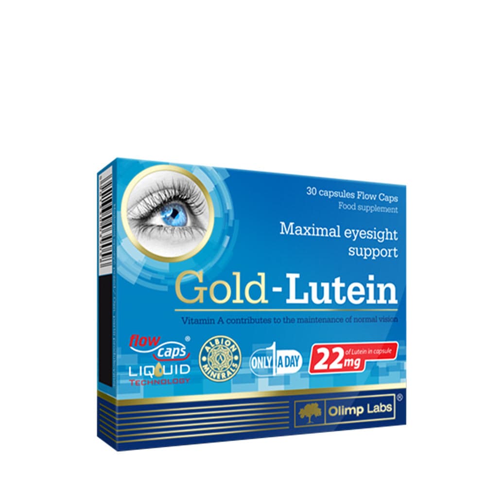 Olimp Labs - Gold-Lutein - 30 Caps – Olimp Labs förpackning