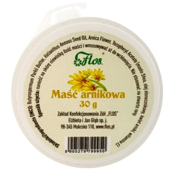 Flos - Arnica Salve 30g – Flos förpackning
