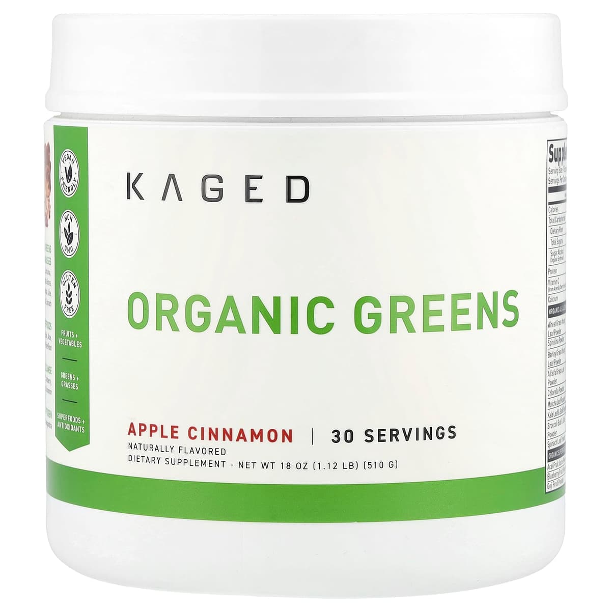Kaged Muscle - Outlive 100, omenkaneli - 510g