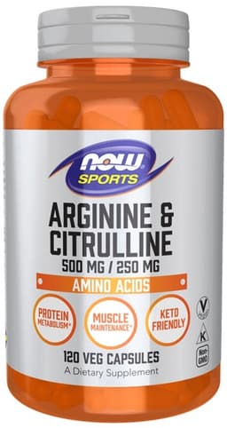 Now Foods - Arginine & Citrulline