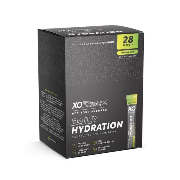 XO Fitness - Daily Hydration – XO Fitness förpackning