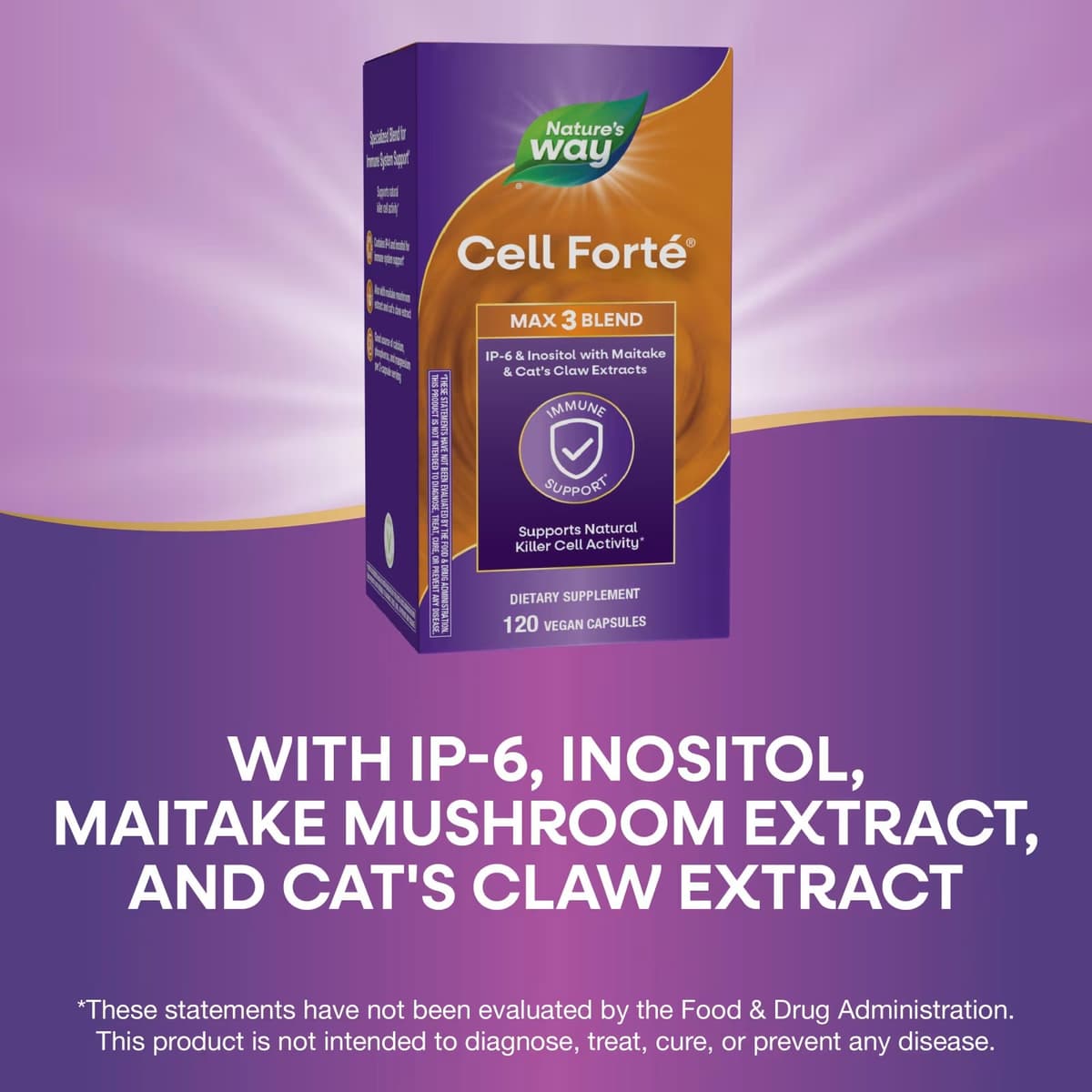 Nature's Way - Cell Forté Max3 - 120 Caps
