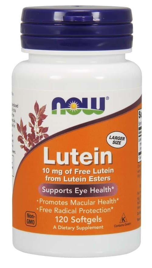 NOW Foods - Lutein – NOW Foods förpackning