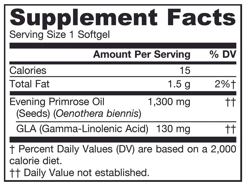 Jarrow Formulas - Evening Primrose - 60 Sgels