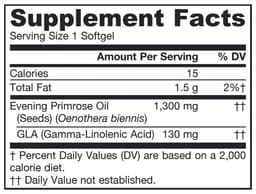 Jarrow Formulas - Evening Primrose - 60 Sgels