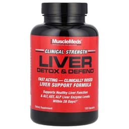 MuscleMeds - Leversanering & Forsvar - 120 kapsler