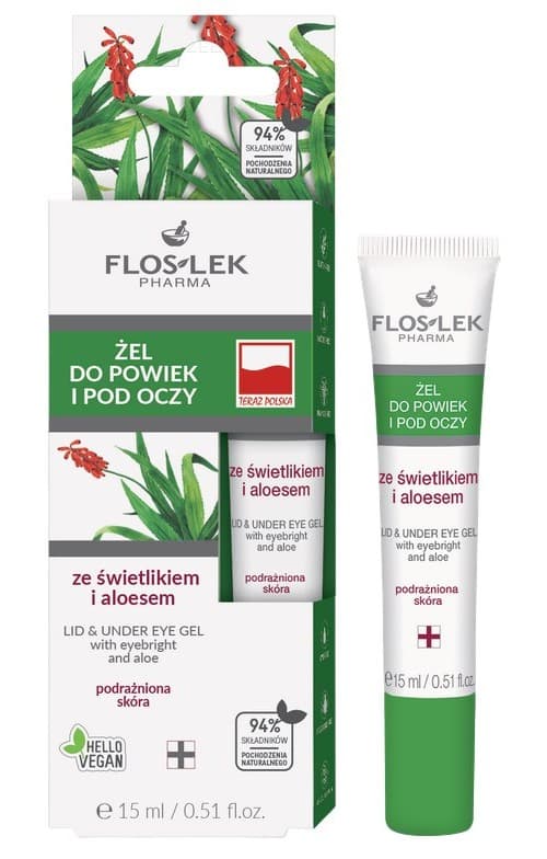 Flos-Lek Pharma - Lid & Under Eye Gel - 15ml – Flos-Lek