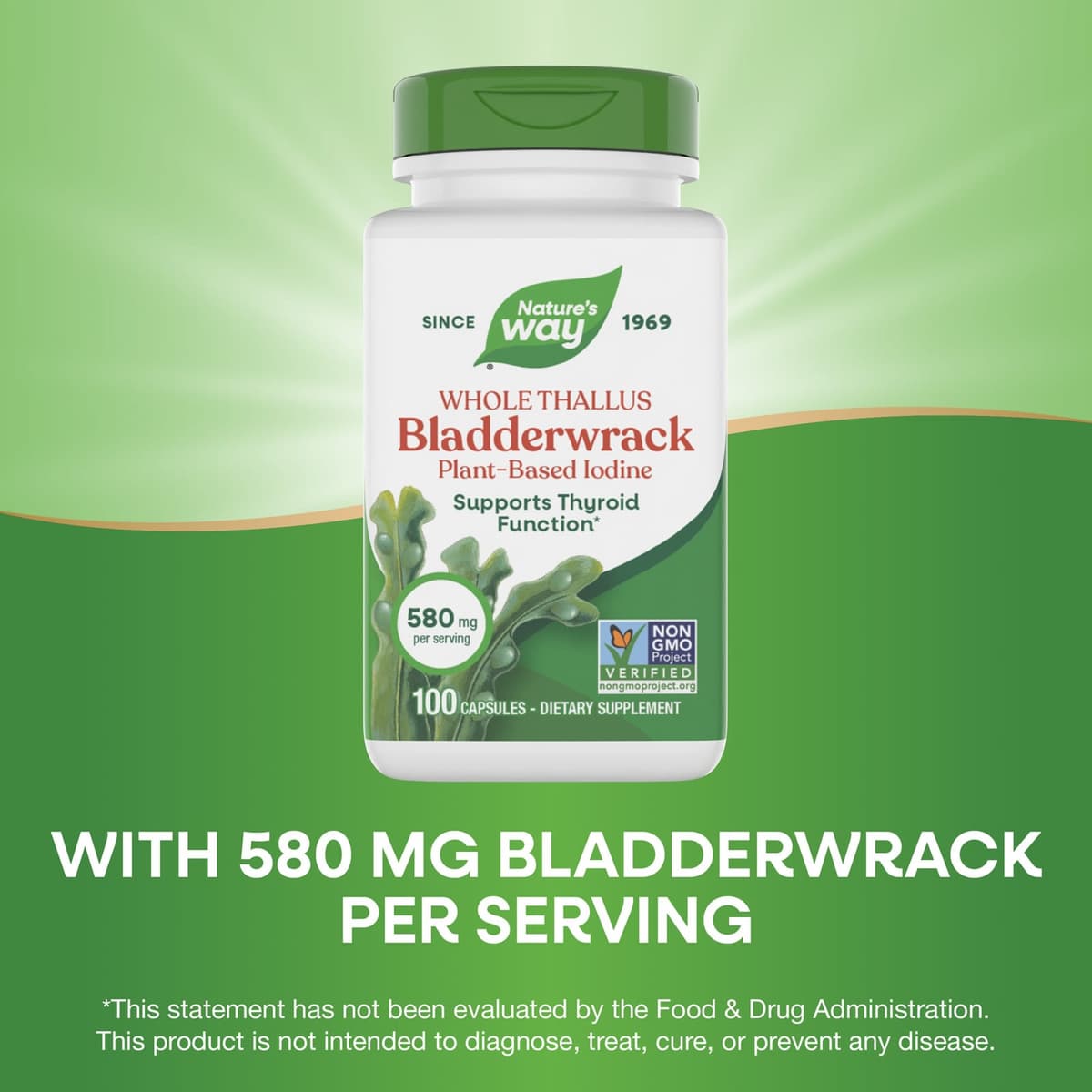 Nature's Way - Bladderwrack Whole Thallus