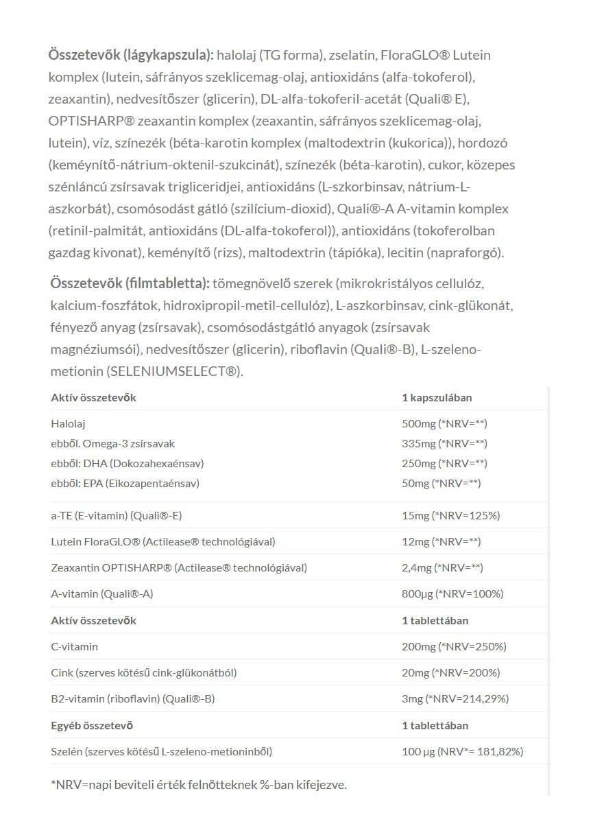Jutavit - Eye Lutein Plus Duo - 45 Tabletter, 45 Gelé