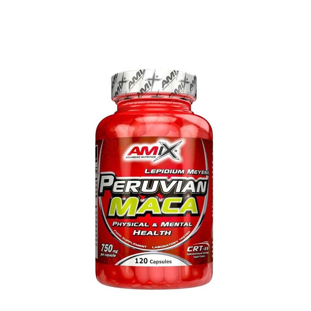 Amix - Peruvian Maca - 120 Caps – Amix förpackning