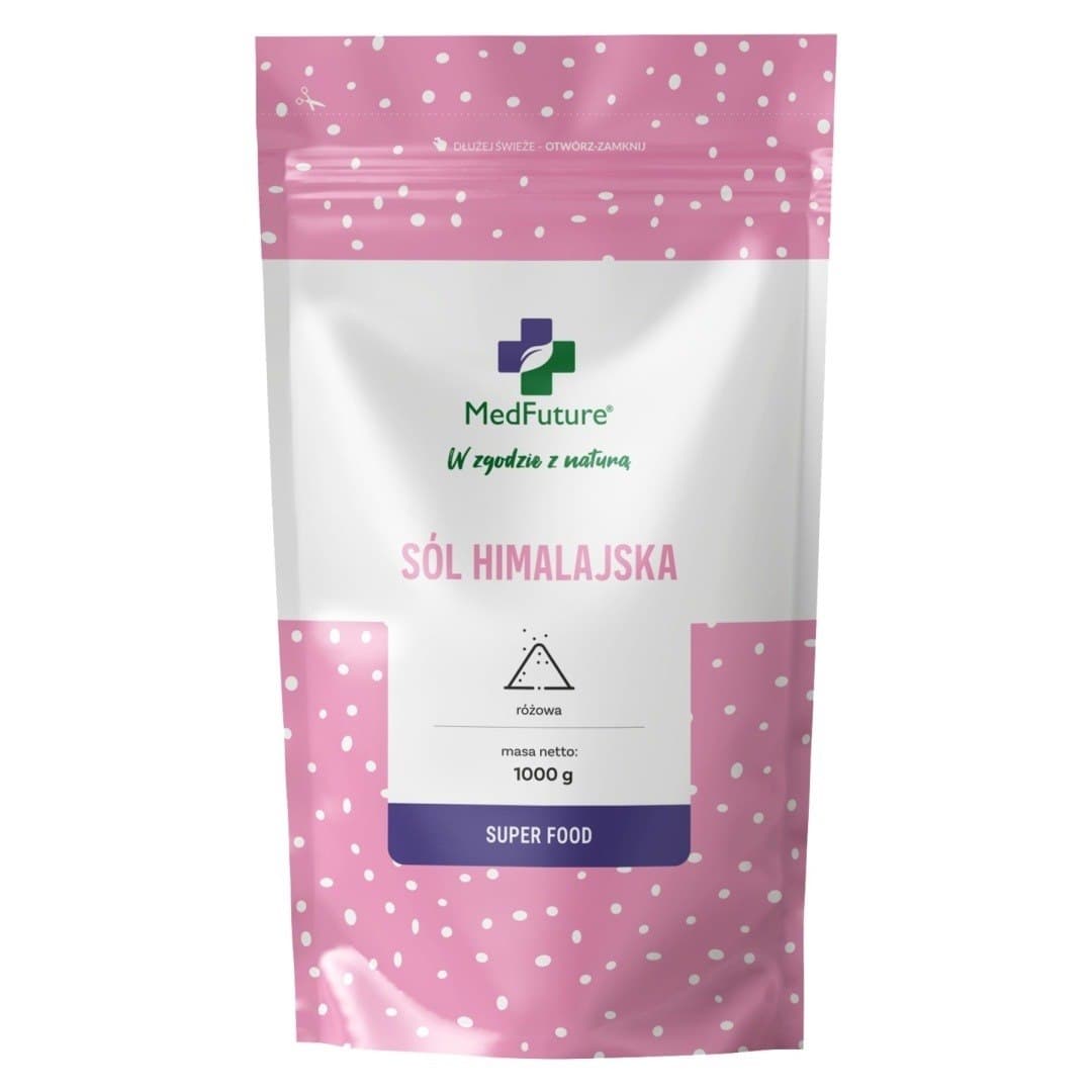 MedFuture - Himalayan Salt - 1000g – MedFuture förpackning