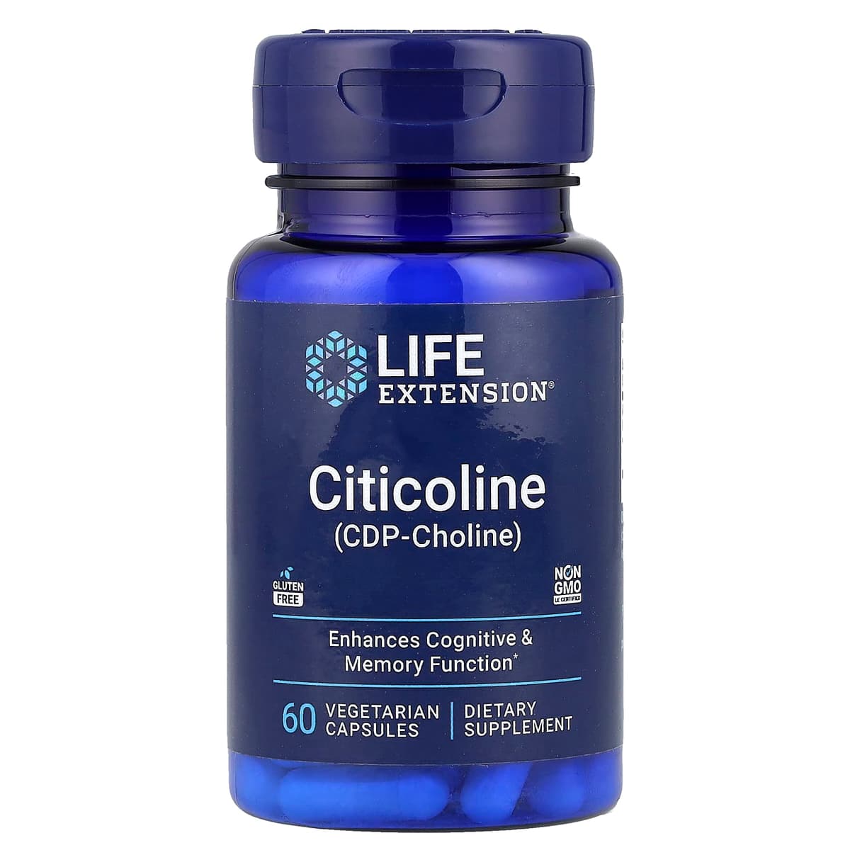 Life Extension - CDP-kolin - 60 Vcaps