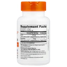 Doctor's Best - Lutein with Lutemax 2020 - 60 Softgels