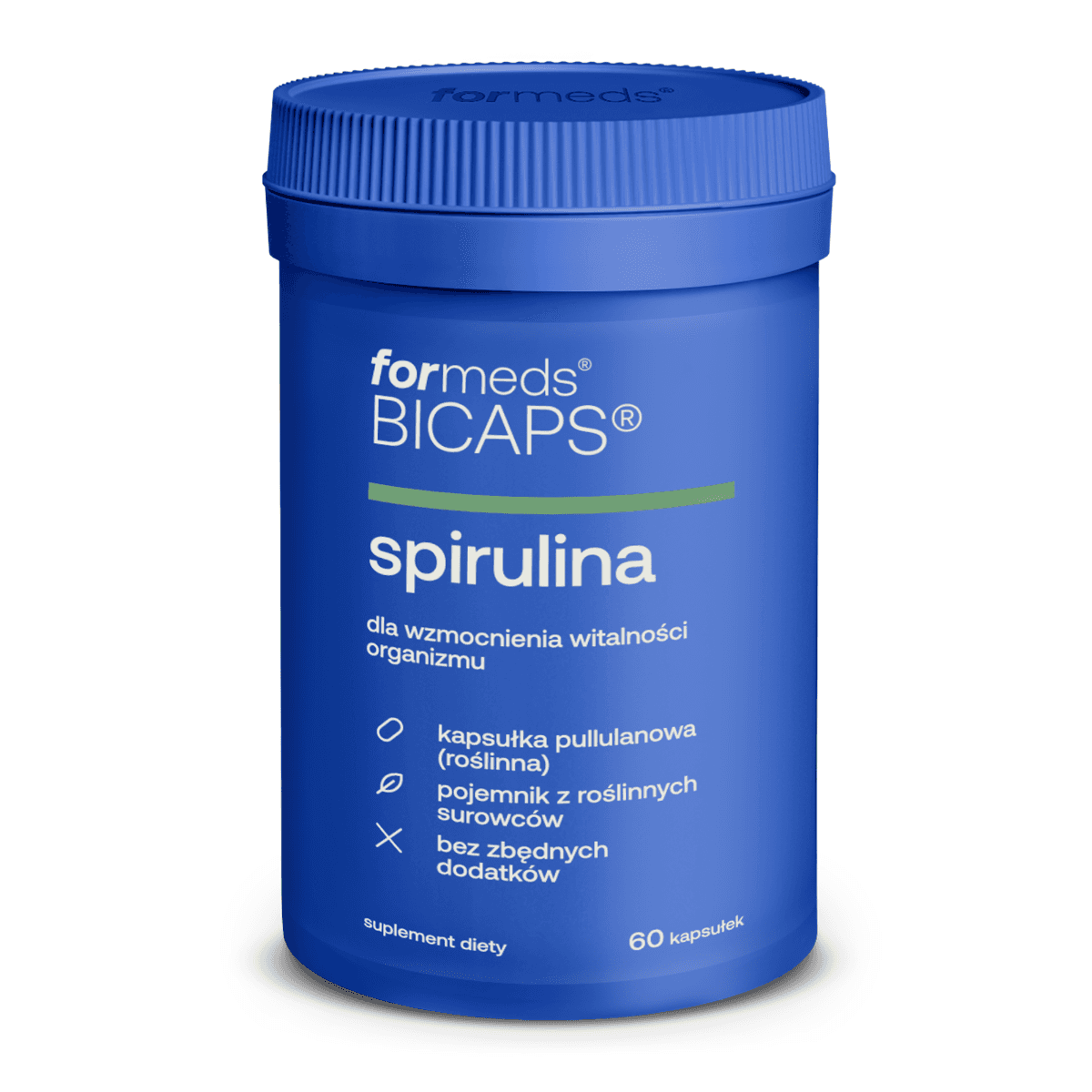 FORMEDS - Bicaps spirulina - 60 kapslar – förpackning