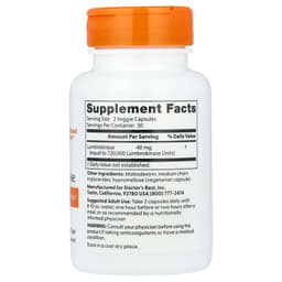 Doctor's Best - Lumbrokinase - 60 Vcaps