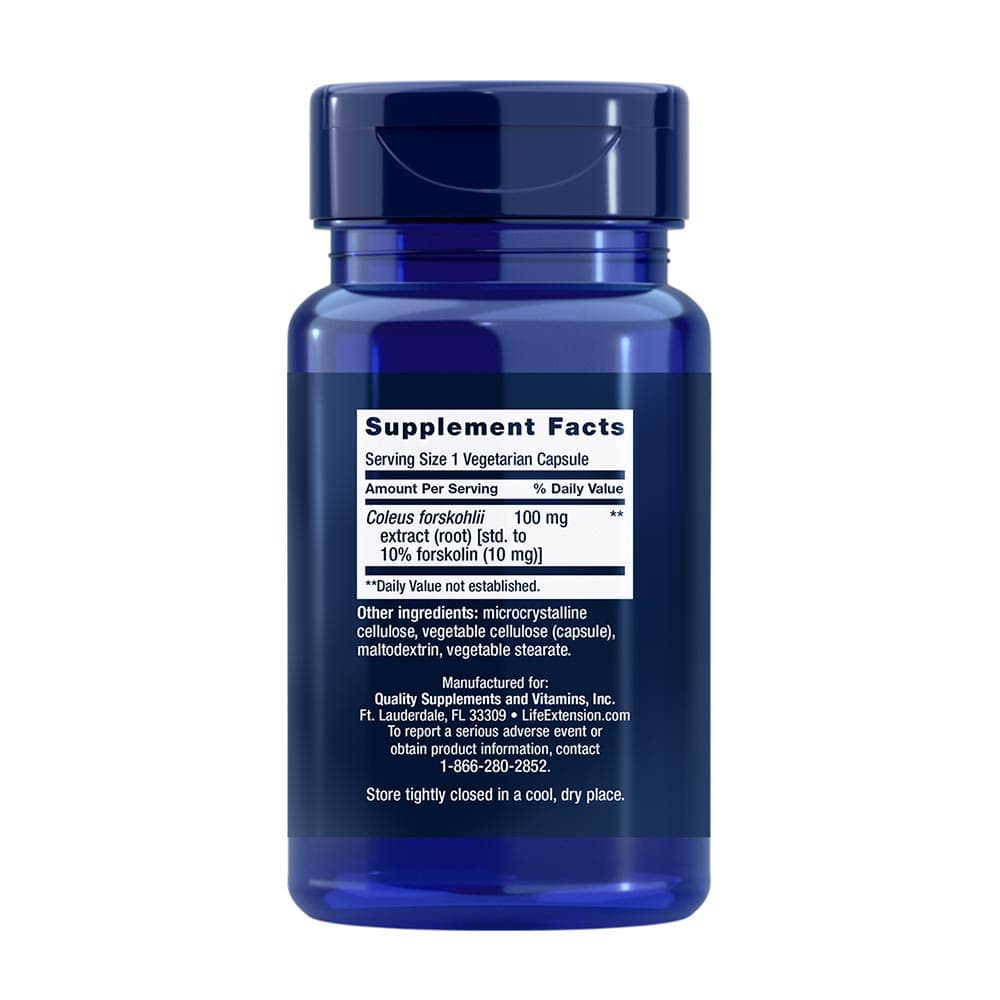 Life Extension - Forskolin - 60 Vegetarian Capsules