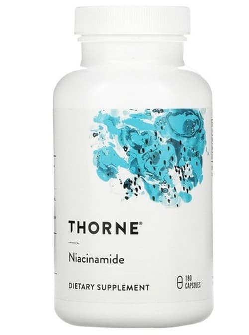 Thorne - Research - Niacinamide - 30 Days - 180 Caps – Thorne förpackning