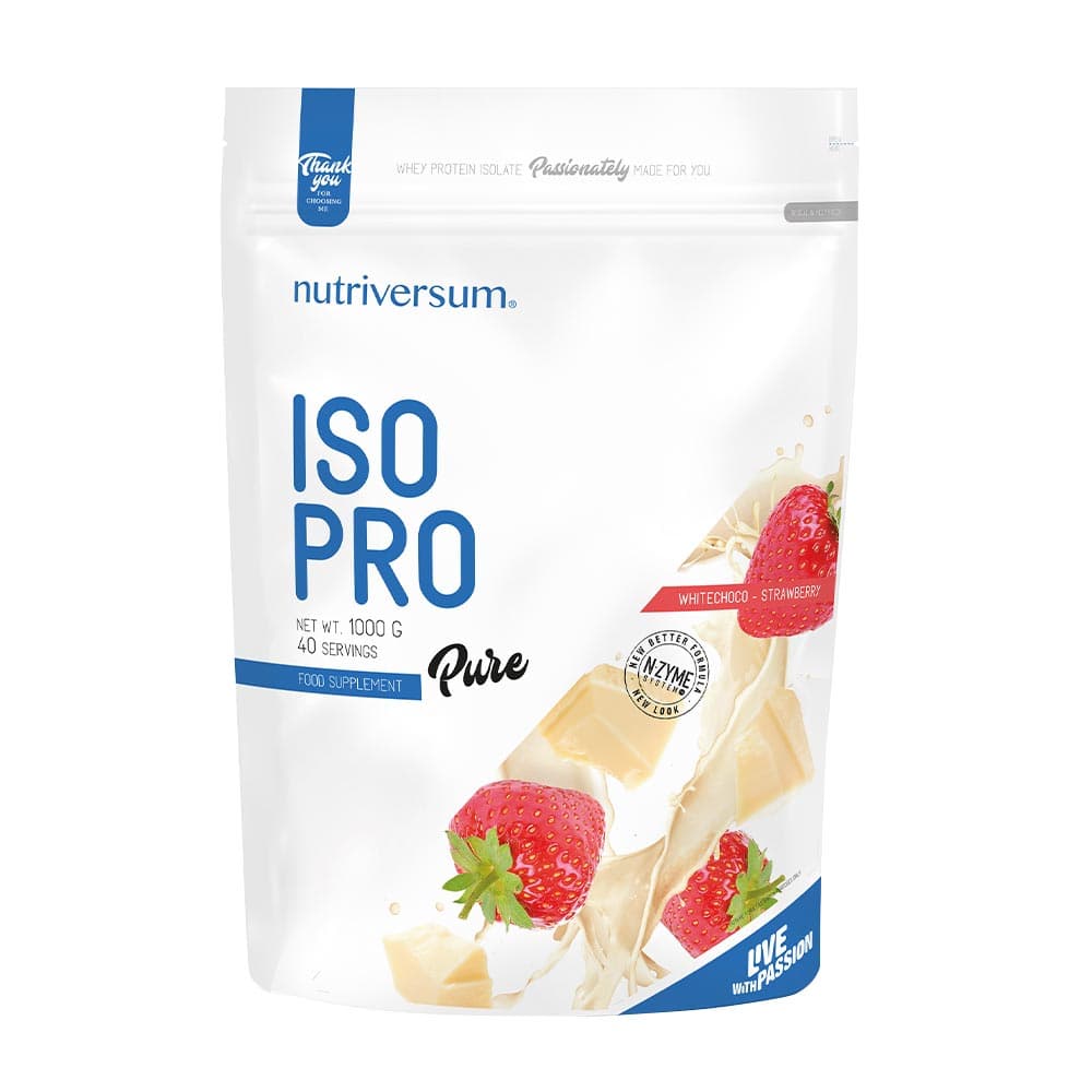 Nutriversum - Strawberry White Chocolate - 1000g