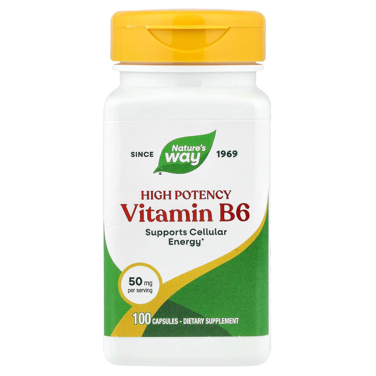 Nature's Way - Vitamin B-6 - 100 Caps