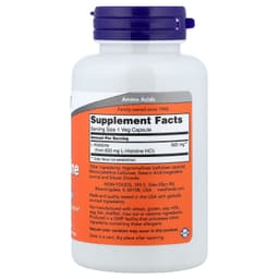 NOW Foods - L-Histidine - 60 Veg Capsules