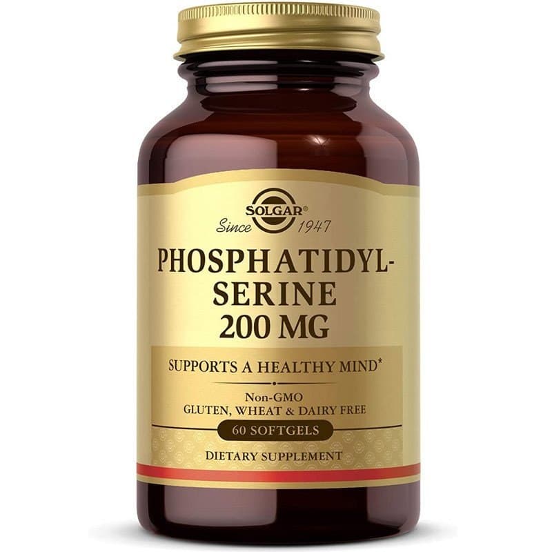 Solgar - Phosphatidylserine - 60 Sgels – Solgar förpackning