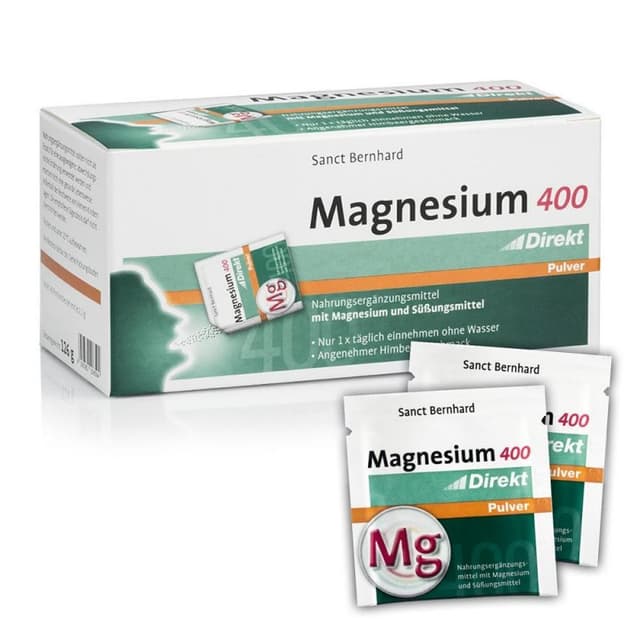 Kräuterhaus Sanct Bernhard - Magnesium 400 Direct - 60 pcs – Kräuterhaus Sanct Bernhard