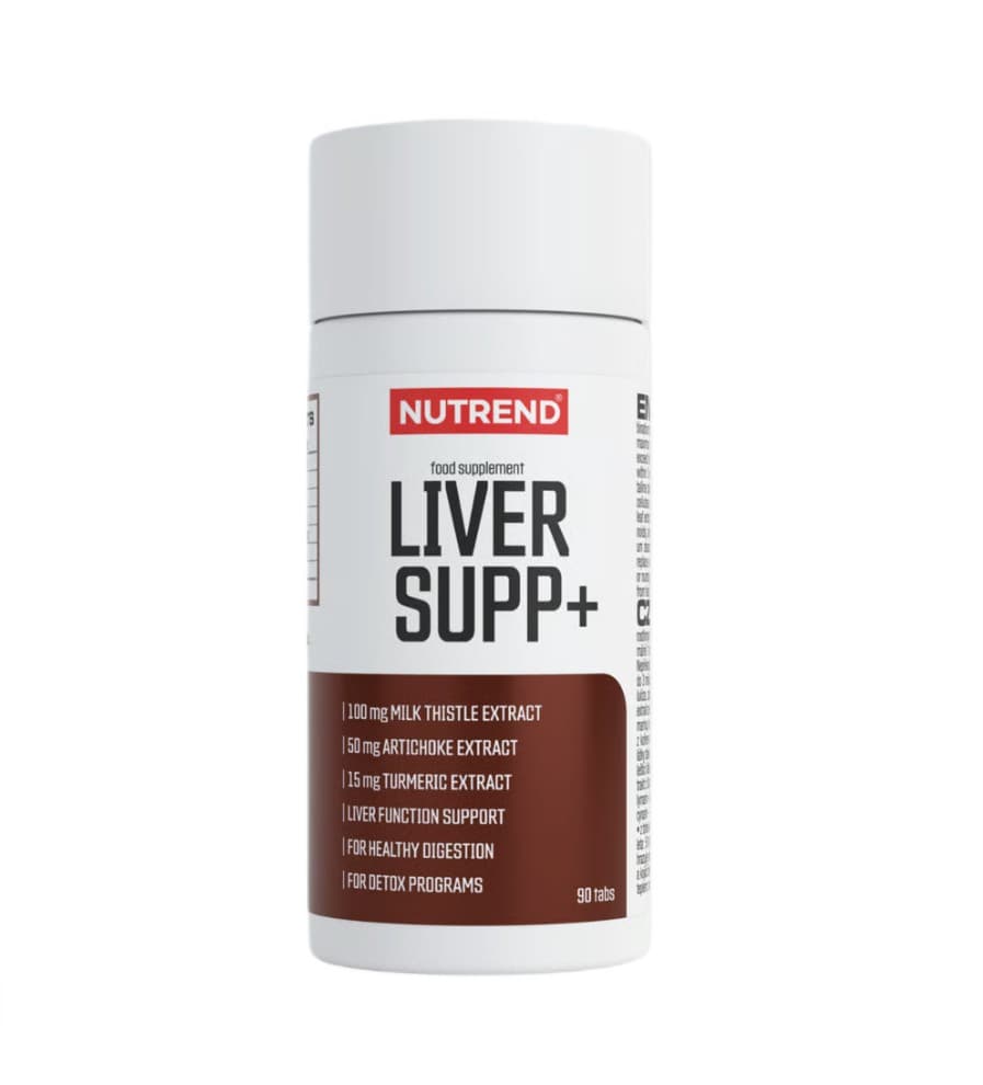 Nutrend - Liver Supp+ - 90 tablets – Nutrend förpackning