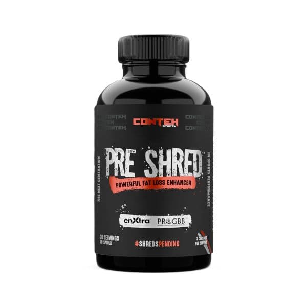 Conteh Sports (CONTEH) - Pre Shred - 90 Servings – Conteh Sports förpackning