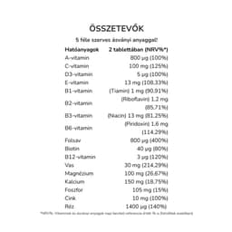 Vitaking - Trimester 1 Multivitamin - Uden Jod - 60 Tabletter
