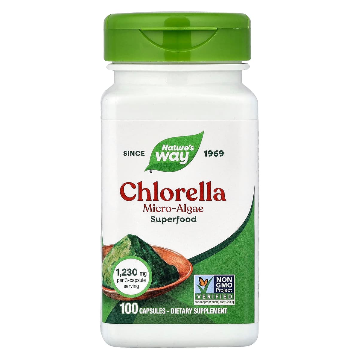 Nature'S Way - Chlorella - 100 Caps