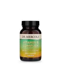Dr. Mercola - Vitamin B Complex With Benfotiamine - 60 Caps