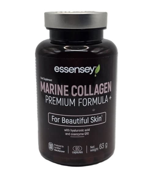 Essensey - Marine Collagen Premium Formula +, - 90 Caps – Essensey förpackning