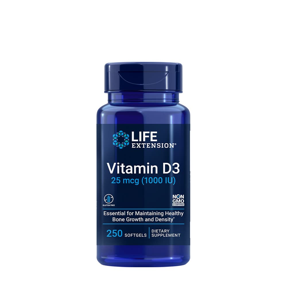 Life Extension - Vitamin D3 – Life Extension förpackning