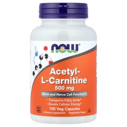 NOW Foods - Acetyl-L-Carnitine 100 Veg Capsules