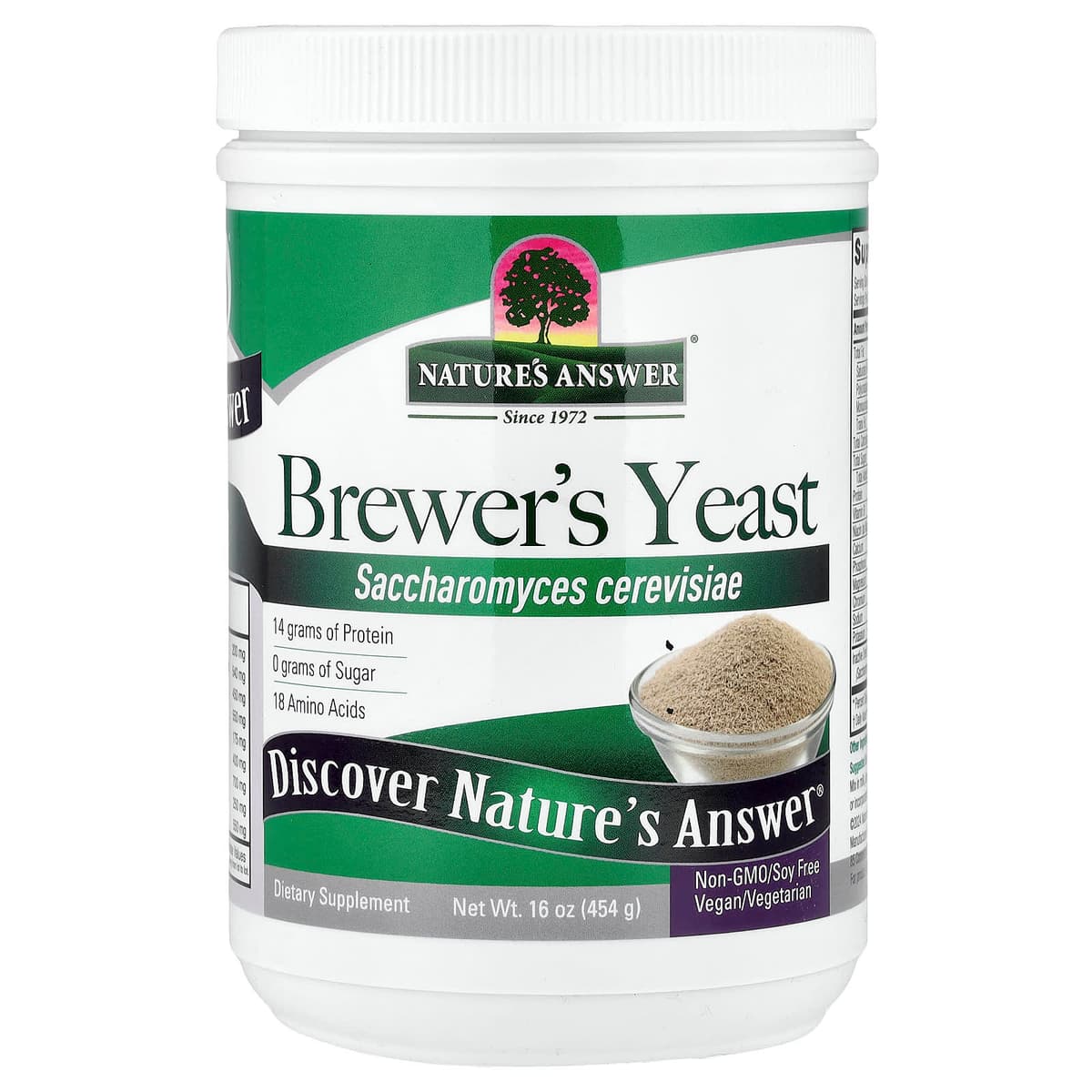 Nature's Answer - Brewers Yeast - 454g