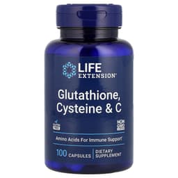 Life Extension - Glutathione, Cysteine & C - 100 Caps