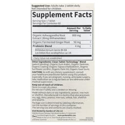 Garden Of Life - Mykind Ashwagandha - 60 Vegan Tabs